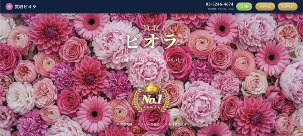 買取ビオラのサービス情報