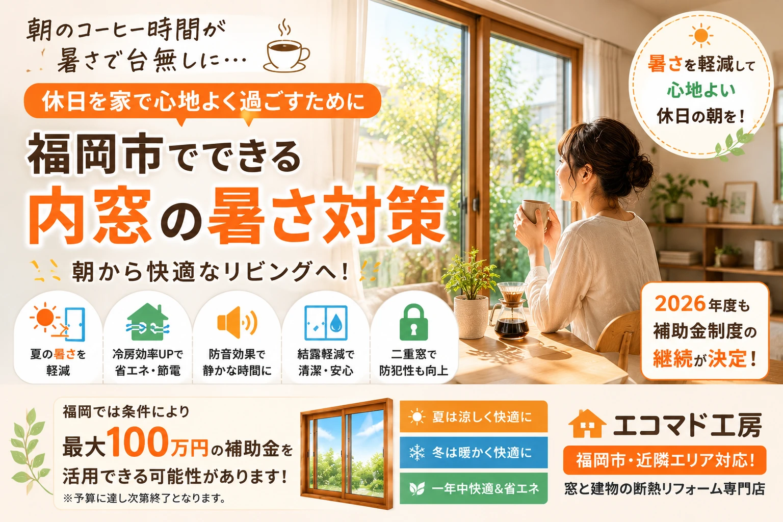 遮熱　二重窓　補助金
