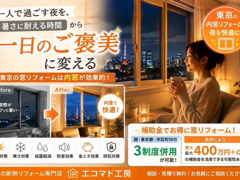 遮熱　二重窓　補助金