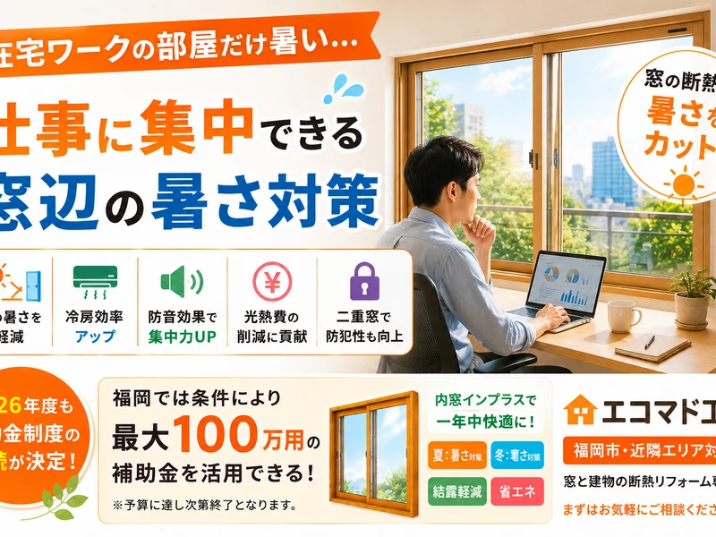 遮熱　二重窓　補助金