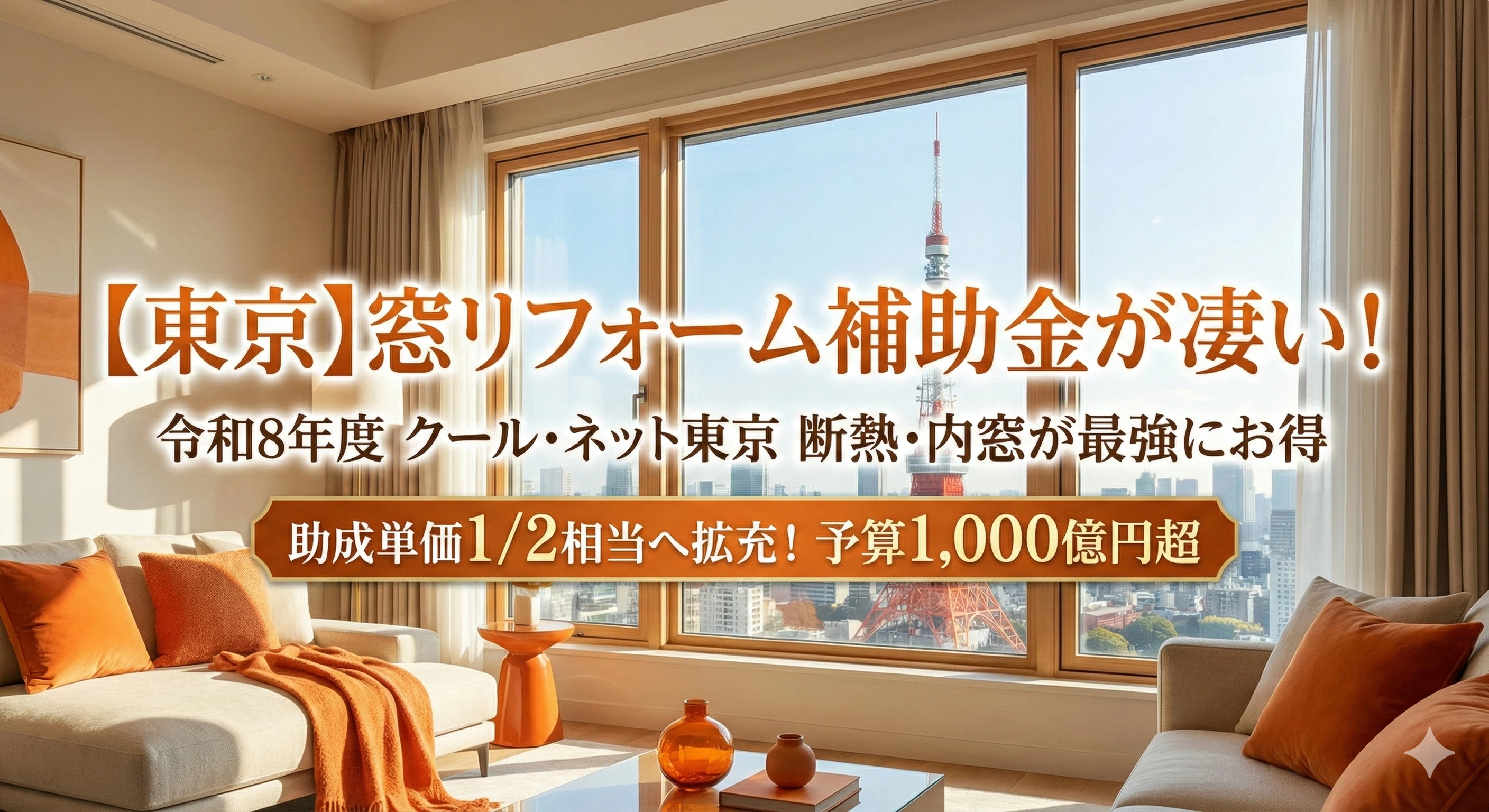 クール・ネット東京　窓補助金