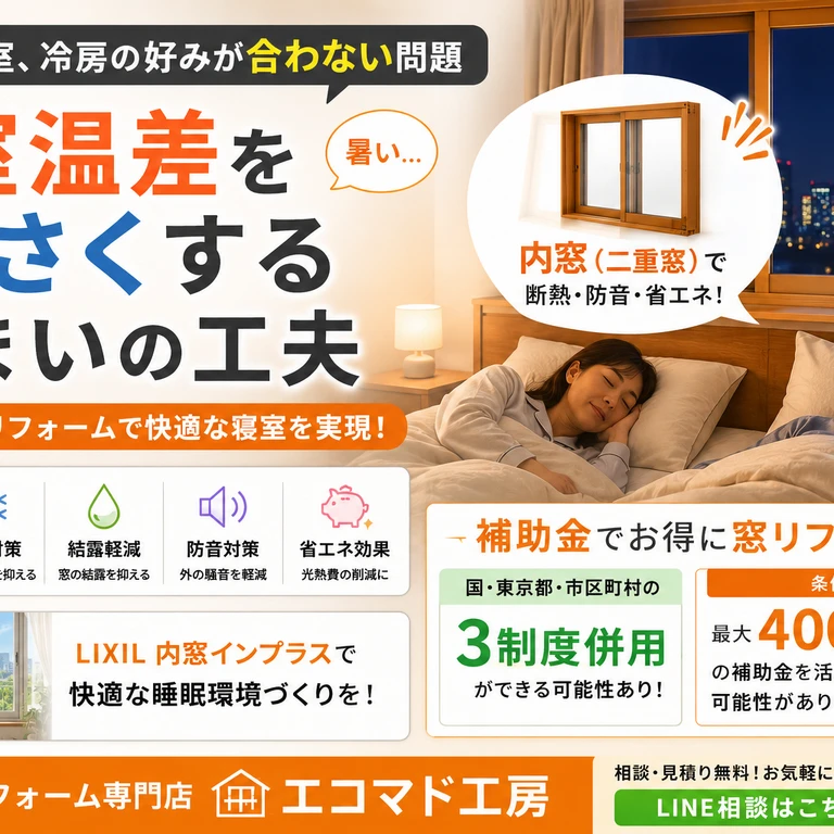 遮熱　二重窓　補助金